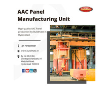 AAC Panel Manufacturing Unit in Hyderabad | 7675989961 | Buildmate