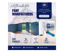 Best Affordable Paint Manufacturers in Delhi 2025