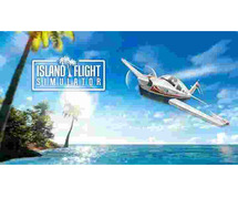 Island Flight Simulator Laptop / Desktop Computer Game