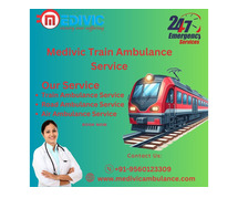 Medivic Train Ambulance provides excellent medical transfer services to patients in Jamshedpur