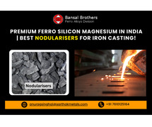 Premium Ferro Silicon Magnesium in India | Best Nodularisers for Iron Casting!