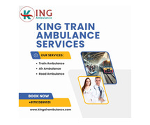 Use the best King Train Ambulance Services in Ranchi to shift a sick patient