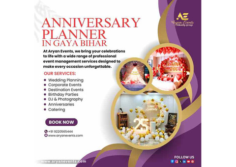 Best Anniversary Planner in Gaya