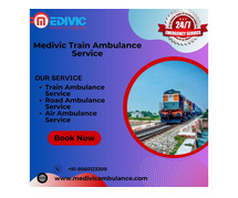 Medivic Train Ambulance Service provides good facilities to the patients in Jamshedpur