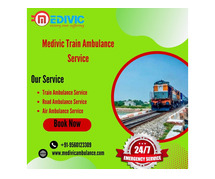 Use Medivic Train Ambulance with care while transferring patients in Allahabad