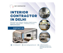 Top Interior Contractor in Delhi for Homes & Offices