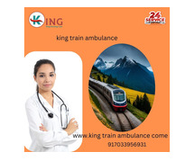 Best relocation support is offered by King Train Ambulance Service in Varanasi