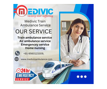 Medivic Train Ambulance in Silchar provides Adequate Assistance during Transfer