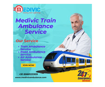 Choose Medivic Train Ambulance in Dibrugarh for Excellent Transfer Service