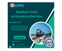 Medivic Train Ambulance in Allahabad always saves Patients' Lives during Transfer