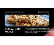 Cereal Bars Market Trends: Key Insights, Size, and Growth Drivers with a CAGR of {7.75%}