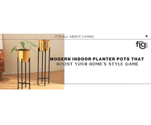 Modern Indoor Planter Pots for Stylish Homes - FIG Living