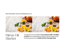 Global Citrus Oil Market Forecast: Key Trends, Growth, and [6.52%] CAGR Analysis