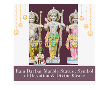 Ram Darbar Marble Statue: Symbol of Devotion & Divine Grace