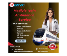 Get ICU level care while travelling with Medivic Train Ambulance in Allahabad