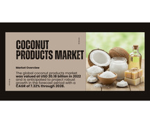 Coconut Products Market Share & Analysis: {USD 20.18 Billion} and Anticipated {7.32% CAGR}