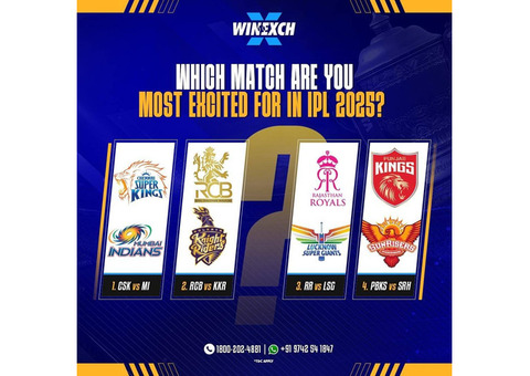 Tata IPL 2025: RR vs LSG – Rising Stars Face Off - Winexch