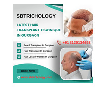 Latest Hair Transplant Technique In Gurgaon | SB Trichology