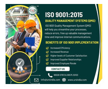 ISO 9001 Certification for Industry