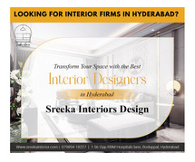 Looking For Interior Firms In Hyderabad?