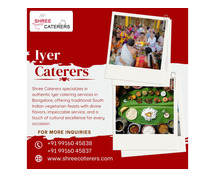 Iyer Caterers in Bangalore | Brahmin Caterer in Bangalore