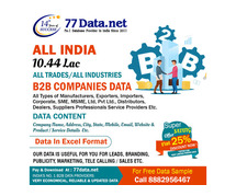 77Data: B2B Database Provider in Delhi, India