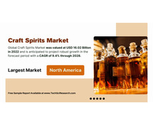 Craft Spirits Market Share & Growth Trends: USD 16.02 Billion with [9.4%] CAGR through 2028