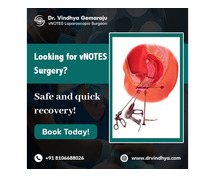 VNOTES Specialist in Hyderabad – Dr. Vindhya Gemaraju