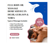 Get Body Massage Home Service in Greater Kailash