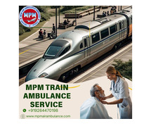 Quality is consistently maintained by the MPM Train Ambulance Service in Ranchi