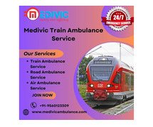 Avail Medivic Train Ambulance Service for the best treatment of patients in Lucknow