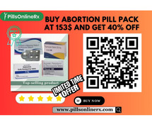 Buy Abortion Pill Pack at 153$ and get 40% Off