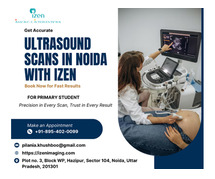 Get Accurate Ultrasound Scans in Noida with Izen – Book Now for Fast Results