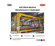 AAC Block Machine Manufacturers in Hyderabad | +91 76759 89961 | Buildmate