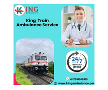 King Train Ambulance Services in Pune Comes with Trained Team