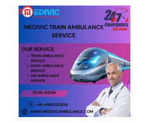 Book Medivic Train Ambulance in Lucknow for any Medical Problem