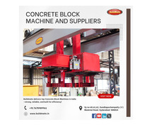 Concrete Block Machine and Suppliers in India | 7675989961 | Buildmate