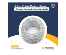 Silver Plated Magnet Copper Wire for Electronics Suppliers India