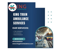 King Train Ambulance is now Available in Ranchi to Shift Patients Safely