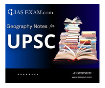 Master Geography for UPSC with Expert-Curated Notes