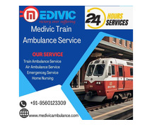 Medivic Train Ambulance Service in Silchar makes your Travel Easier