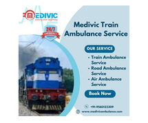 Medivic Train Ambulance in Jamshedpur offers Incredible Relocation Benefits