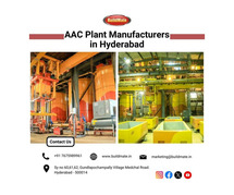 AAC Plant Manufacturers in Hyderabad | +91 76759 89961 | Buildmate