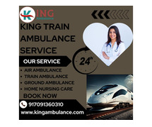 Book the Best King Train Ambulance Service in Ranchi to Transport Injured Patients Emergency Care