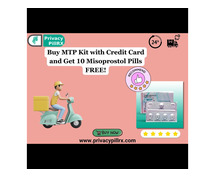 Buy MTP Kit with Credit Card and Get 10 Misoprostol Pills FREE!