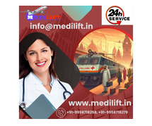 Medilift Train Ambulance in Mumbai Transports Patients without any Inconvenience