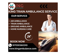 Book Fast and Hygienic King Train Ambulance Service in Patna