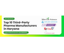 Top 10 Third-Party Pharma Manufacturers in Haryana, India