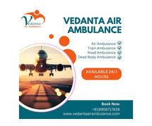 Select Air Ambulance from Patna with Extremely Advanced Medical Aid by Vedanta