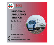 King Train Ambulance in Siliguri is now available to shift patients safely